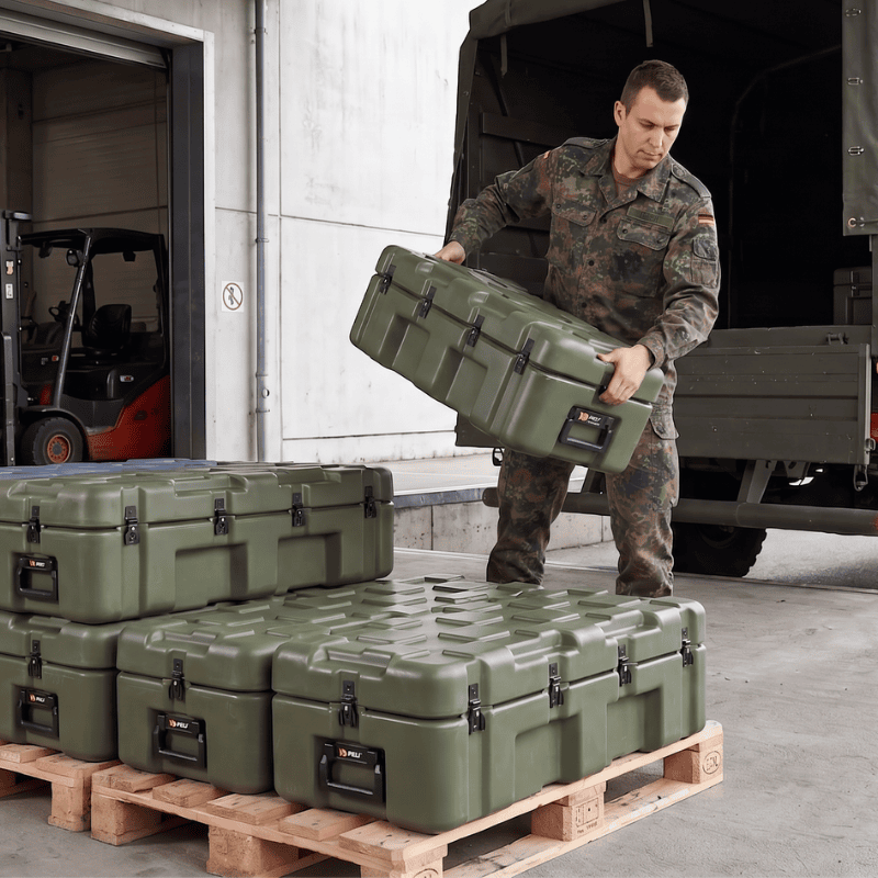 Military 8 Захисні кейси Peli-Hardigg для військового обладнання